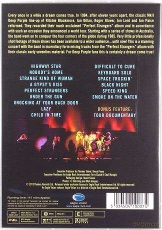 Deep Purple: Perfect Strangers Live [DVD]