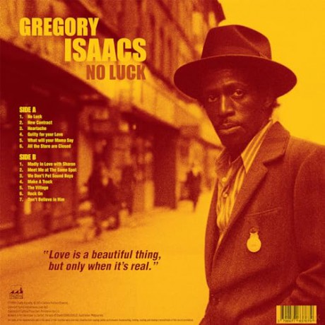 Gregory Isaacs: No Luck Orange Translucent Vinyl [Winyl]