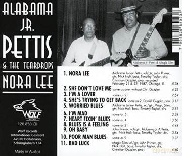 Alabama Jr. Pettis: Nora Lee [CD]