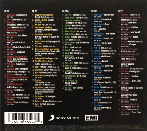 Now Thats What I Call 40 Years [CD]