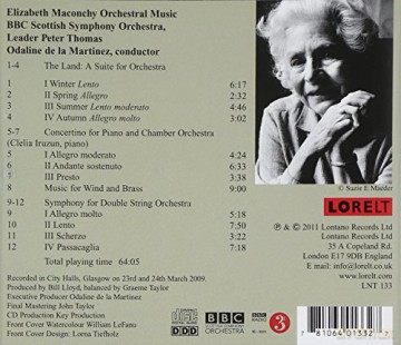 Elizabeth Maconchy: Orchestra Music - BBC Scottish Symphony Orchestra [CD]