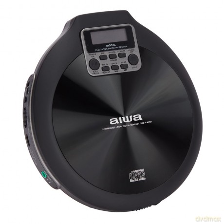 Aiwa: PCD-810BK - Portable CD Walkman - Black