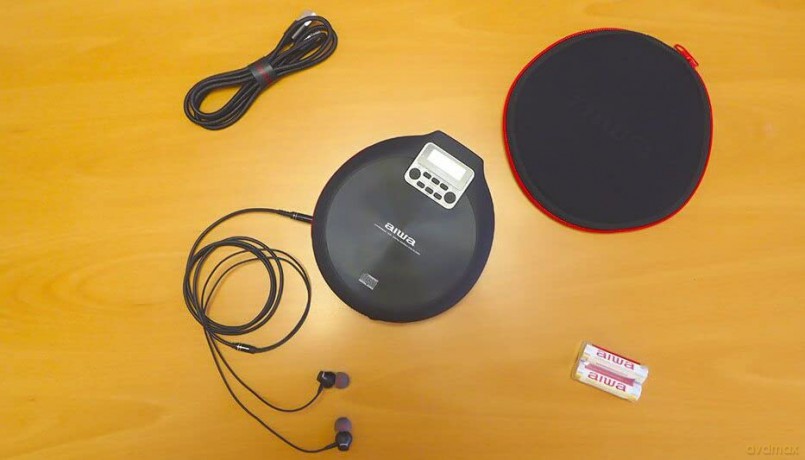 Aiwa: PCD-810BK - Portable CD Walkman - Black