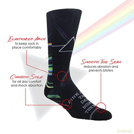 Pink Floyd: Pink Floyd Dark Side Of The Moon Prism Socks (One Size)