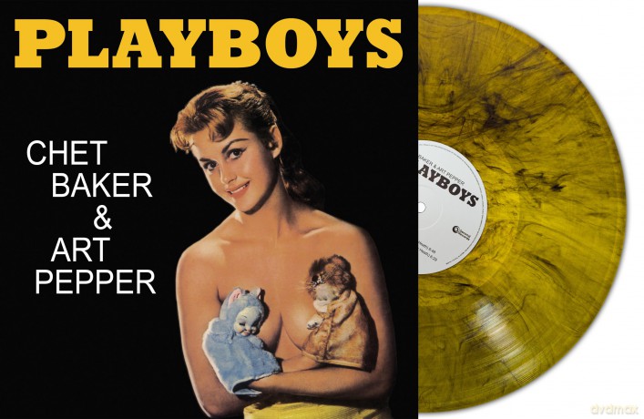 Chet Baker And Art Pepper: Playboys (Yellow Marble) [Winyl]