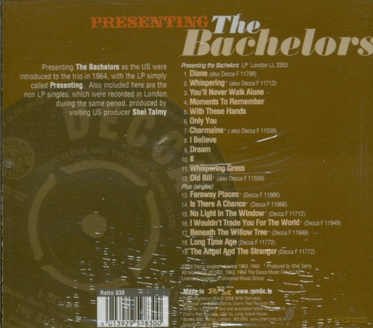 Bachelors: Presenting [CD]