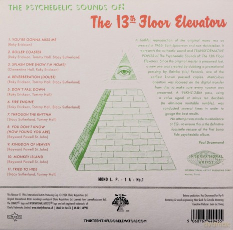13th Floor Elevators: Psychedelic Sounds [CD]