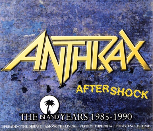 Anthrax: Aftershock - The Island Years [4CD]