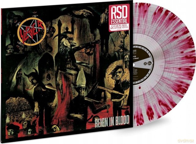 Slayer: Reign In Blood (Clear/Red Splatter) (RSD Essential) [Winyl]