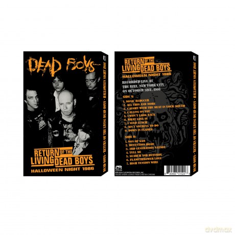 Dead Boys: Return Of The Living Dead Boys - Halloween Night 1986 [KASETA]