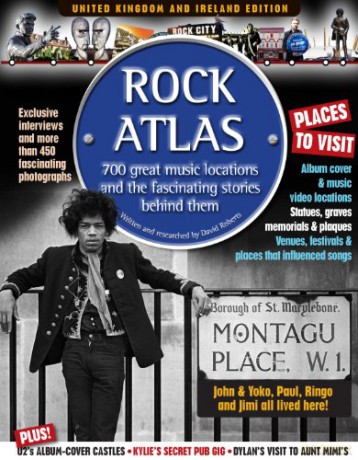 Rock Atlas: 700 Great Music Locations And The Fascinating Stories Behind Them Paperbook Book [KSIĄŻKA]