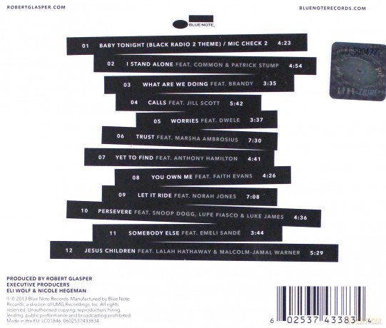 Robert Glasper: Black Radio, Volume 2 [CD]