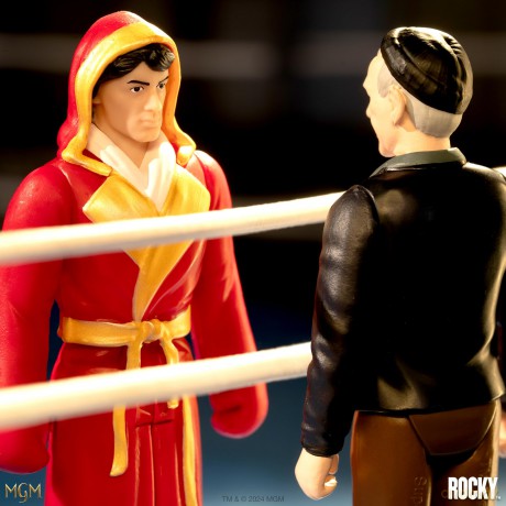 Rocky: Rocky 1 Mickey Boxing Reaction Figures