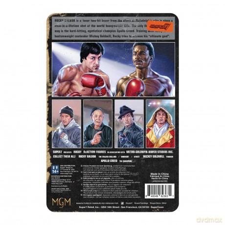 Rocky: Rocky 1 Rocky Street Rocky Reaction Figures
