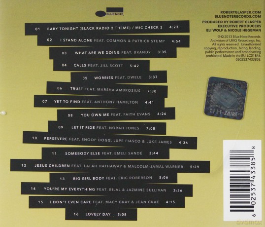 Robert Glasper: Black Radio, Volume 2 (Deluxe Version) [CD]