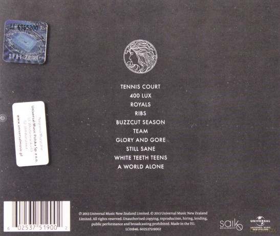 Lorde: Pure Heroine [CD]