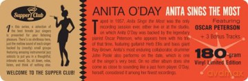 Anita Oday: Sings The Most (Feat. Oscar Peterson) (+3 Bonus Tracks) (Limited) [Winyl]