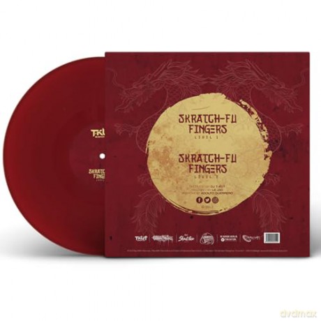 Dj T-Kut: Skratch Fu-Fingers Practice (Oxblood) [Winyl]
