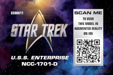 Star Trek: Star Trek Uss Enterprise Ncc-1701-D (The Next Generation) Model