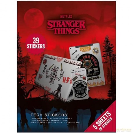 STRANGER THINGS HELLFIRE CLUB NAKLEJKI NA LAPTOPA