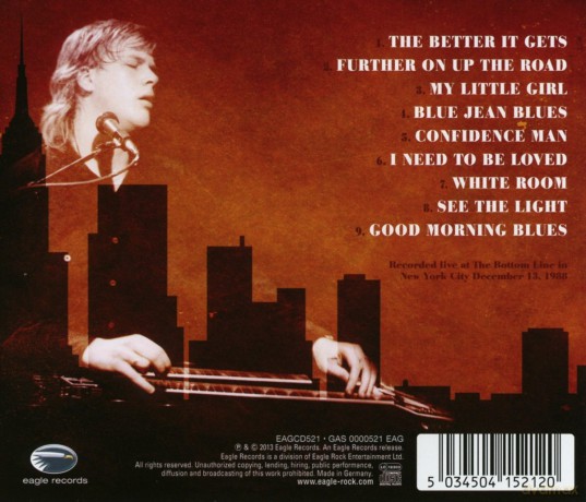 The Jeff Healey Band: Live From Nyc [CD]