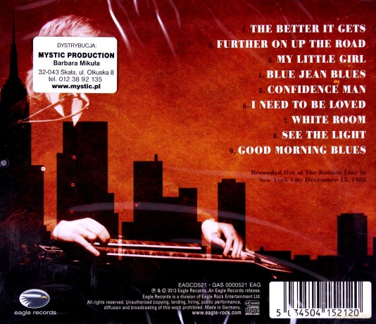 The Jeff Healey Band: Live From Nyc [CD]