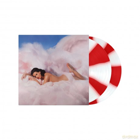 Katy Perry: Teenage Dream (+Poster) (Red and White Swirl) [Winyl]