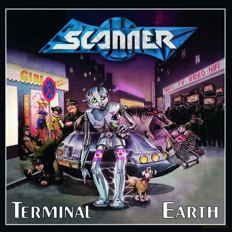 Scanner: Terminal Earth (Blue Transparent) [Winyl]