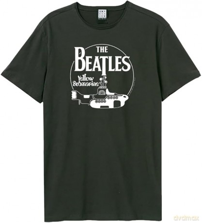 The Beatles: The Beatles - Yellow Sub 2 Tour Amplified Vintage Black Large T Shirt