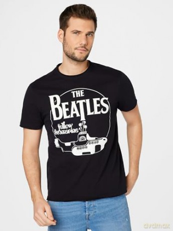 The Beatles: The Beatles - Yellow Sub 2 Tour Amplified Vintage Black Xx Large T Shirt
