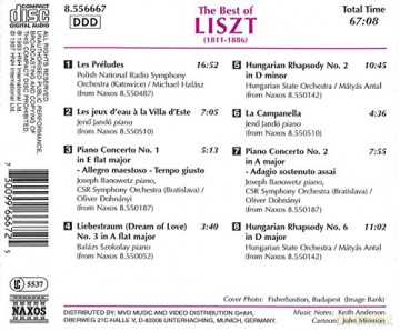 The Best Of Liszt [CD]