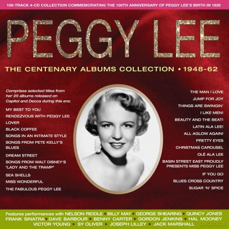 Peggy Lee: The Centenary Albums Collection 1948-1962 [CD]