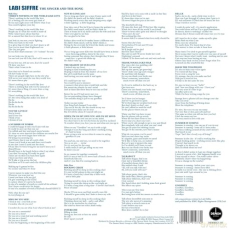 Labi Siffre: The Singer And The Song (Half-Speed Master) (Signed) [Winyl]