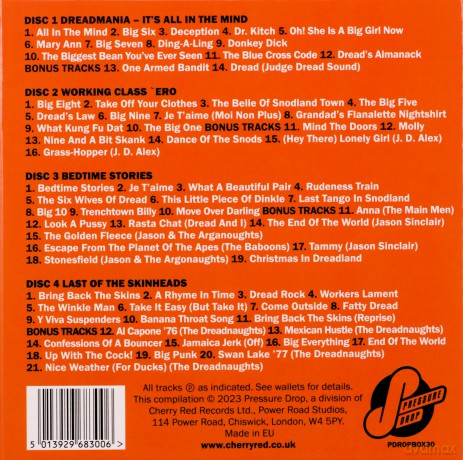 Judge Dread: The Skinhead Reggae Albums 1972-76 (Clamshell) [CD]