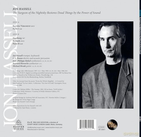 Jon Hassell: The Surgeon Of The Nightsky [Winyl]