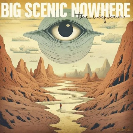 Big Scenic Nowhere: The Waydown (Transparent Blue/Purple Splatter) [Winyl]