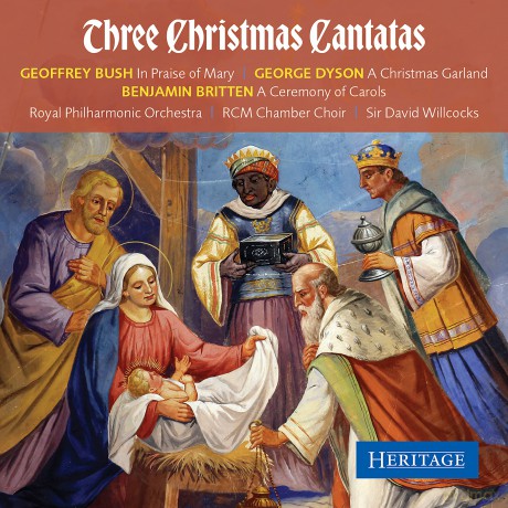 Geoffrey Bush: Three Christmas Cantatas [CD]