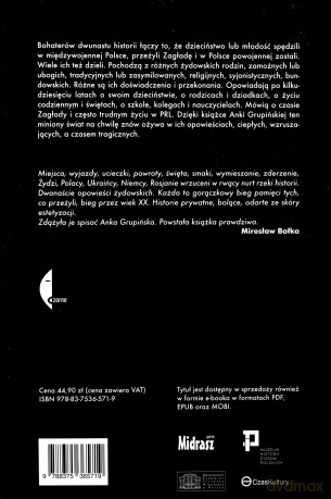 12 Opowieści Żydowskich - Anka Grupińska [KSIĄŻKA]