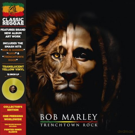 Bob Marley: Trenchtown Rock Yellow Translucent Vinyl [Winyl]