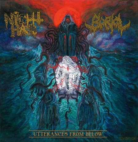 Night Hag & Burial: Utterances From Below [Winyl]