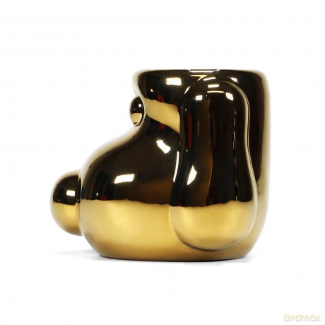 Aardman: Wallace & Gromit (Gromit) Gold Plated Shaped Kubek