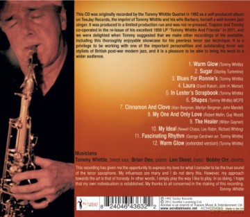 Tommy Whittle Qrt: Warm Glow [CD]