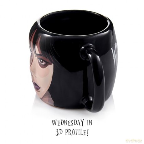 Wednesday: Wednesday And Thing 3D Kubek