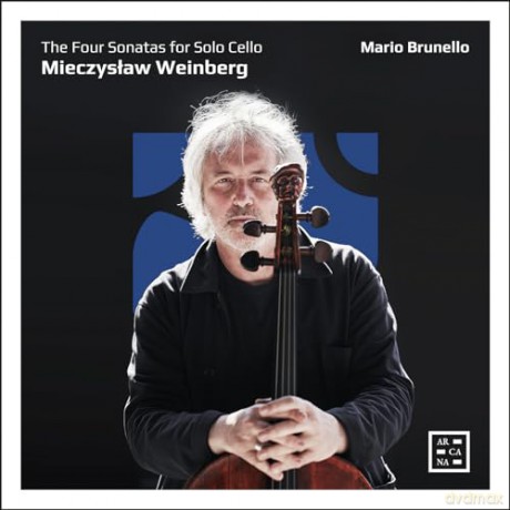 Mario Brunello: Weinberg: The Four Sonatas For Solo Cello [CD]