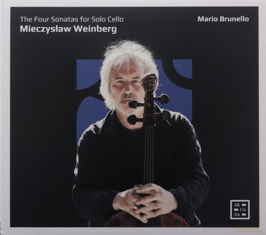 Mario Brunello: Weinberg: The Four Sonatas For Solo Cello [CD]
