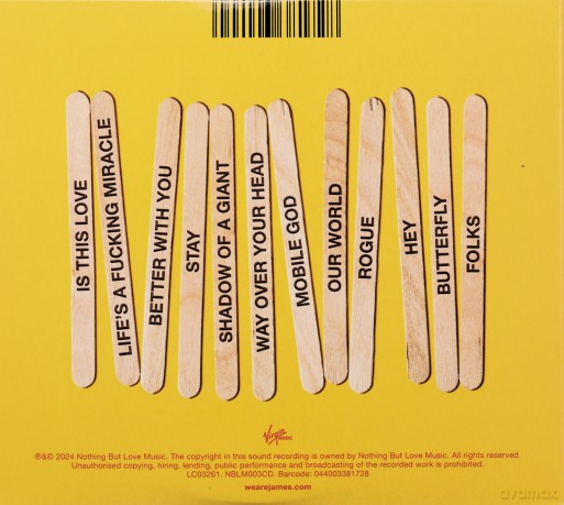 James: Yummy [CD]