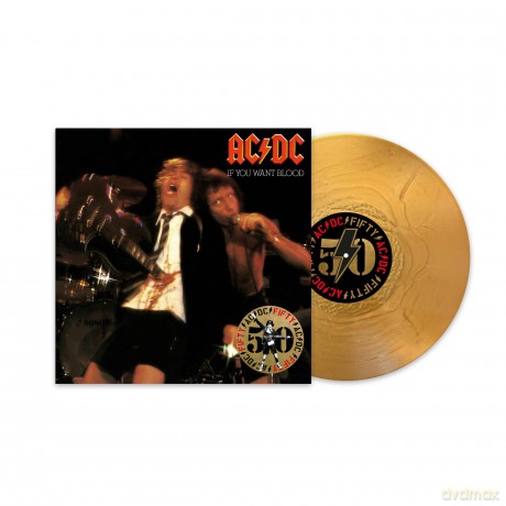 AC/DC: If You Want Blood You've Got It (50th Anniversary Gold Color) [Winyl]