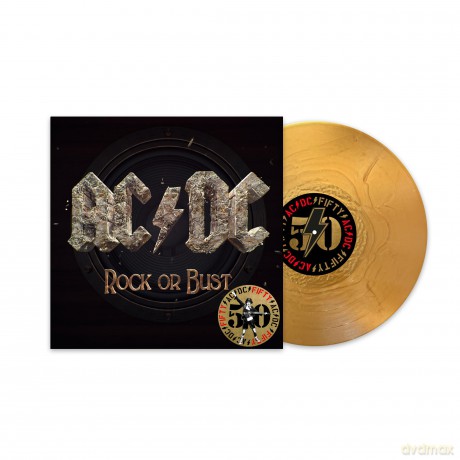 AC/DC: Rock or Bust (50th Anniversary Gold Color) [Winyl]