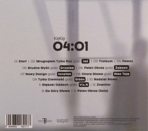 KęKę: 04:01 [CD]