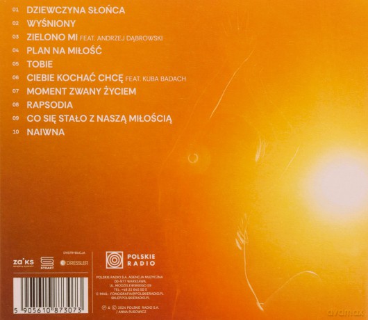 Anna Rusowicz: Słoneczna Dziewczyna [CD]